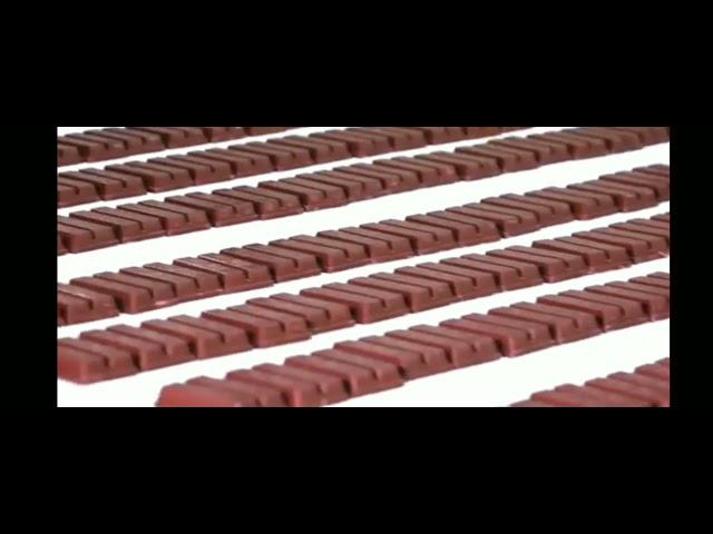 Inside the kit kat factory.