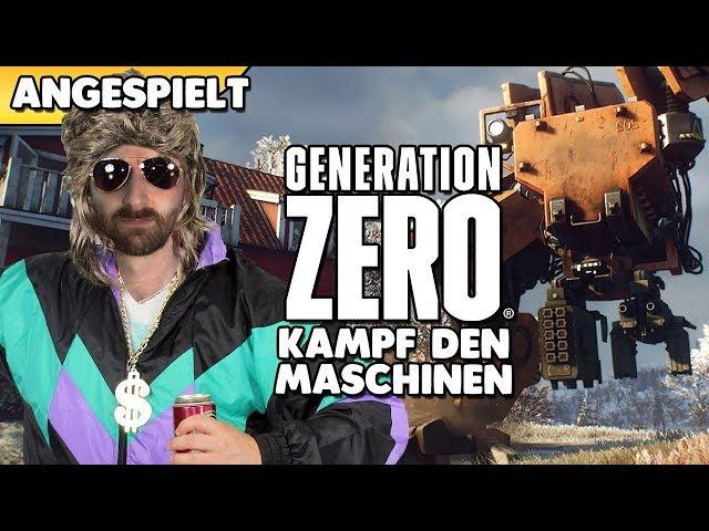 Generation Zero - Kampf den Maschinen  [Deutsch/German][Gameplay]