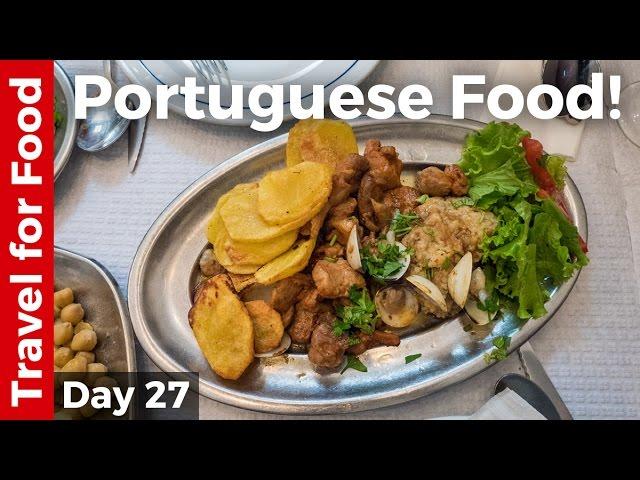 Portuguese Food Tour - FULL DAY of Eating in Lisbon, Portugal!