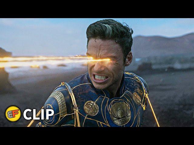 Eternals vs Ikaris - Final Fight Scene (Part 2) | Eternals (2021) IMAX Movie Clip HD 4K