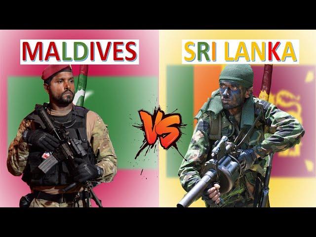 Maldives vs Sri Lanka Military Power Comparison 2021