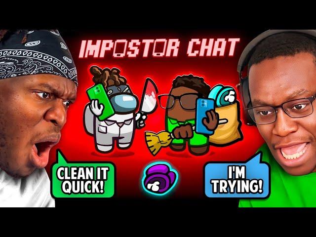 SIDEMEN AMONG US IMPOSTER CHAT: JANITOR EDITION