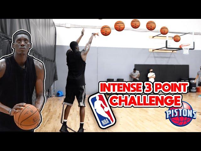 * INTENSE* NBA 3 point around the World competition | Tony Snell vs Terry Harris