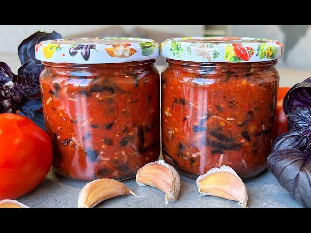 Томатный Соус с Базиликом на Зиму / Соус из Помидор на Зиму / Tomato Sauce