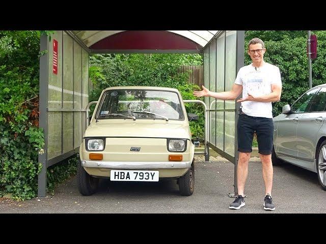 See why a Fiat 126 is the BEST car for driving in London!