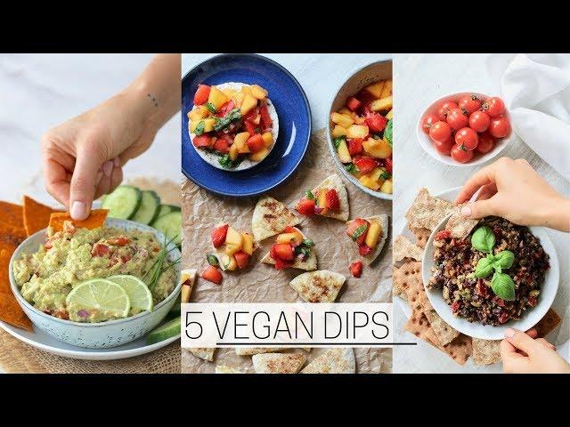 QUICK VEGAN DIPS » healthy + easy