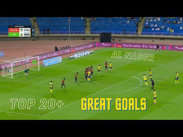 Cristiano Ronaldo's Top 20+ Great Goals For Al Nassr | English Commentary |