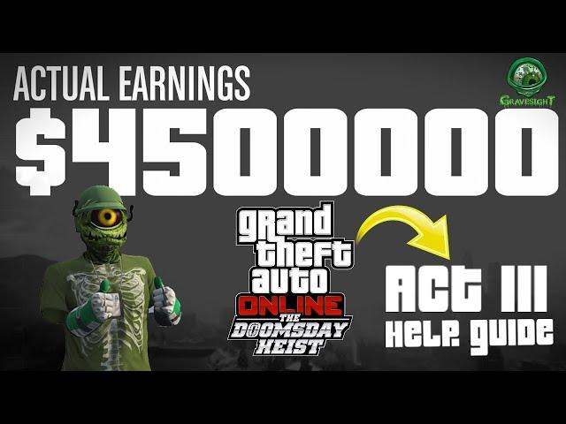 How to Complete the Act 3 Doomsday Finale in GTA Online | Double Money & RP Guide (2 Players)