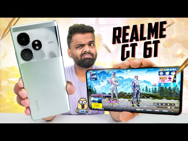 Realme GT 6T 5G - PUBG Test with FPS Meter