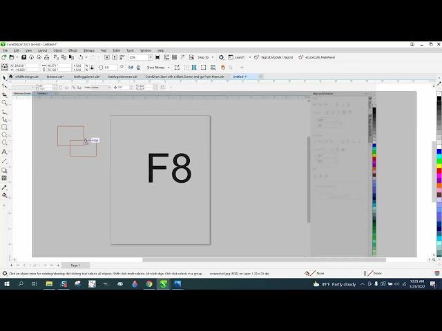 Corel Draw Tips & Tricks Missing Item in your Menu bar