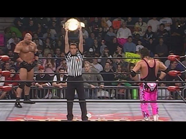 Goldberg V Hart Screw Job WCW World Heavyweight Championship 20th December 1999