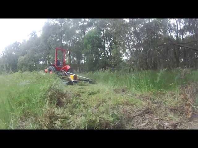 Hayes Tractor Slasher Demo 1