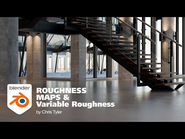 Variable Roughness, mixing with roughness map for more realism.