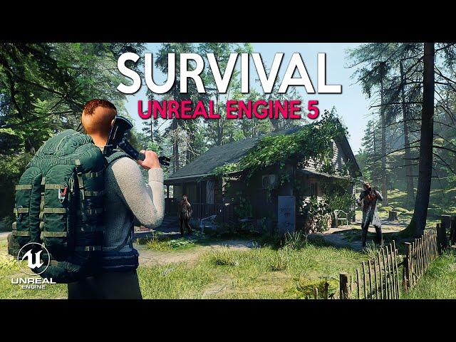 New SURVIVAL Games in UNREAL ENGINE 5 coming out in 2024 and 2025