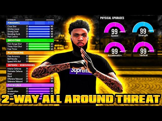 NBA 2K22 MY PLAYER BUILDER!!