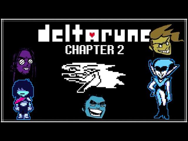 DELTARUNE CHAPTER 2 with SeigiVA, Gianni Matragrano and TaschDraws | PART 1 [Livestream Fan-Edit]