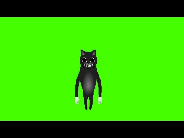 Cartoon Cat Jumpscare (Sticknodes)Green Screen