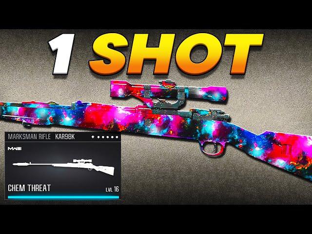 new *ONE SHOT* KAR98 is META in WARZONE 4!  (Best KAR98k Class Setup) - BO6