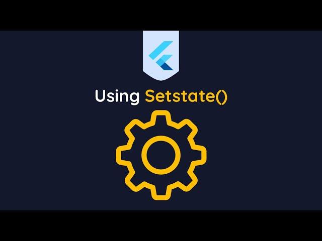 How To Set State In Flutter #shorts