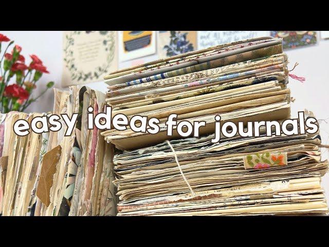 10 creative ways to fill your art journal (with examples!) 