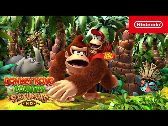 Donkey Kong Country Returns HD schwingt am 16. Januar 2025 herein (Nintendo Switch) 