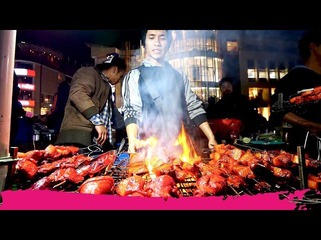 Shillong STREET FOOD Tour of Police Bazaar - Pork, Momos and Chow | Shillong, Meghalaya, India