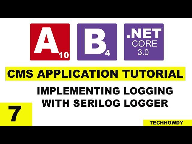 Implementing Logging Service with SeriLog Library - ASP.NET CORE 3 | Angular 10 | Bootstrap 4