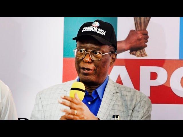 Edo Is Low-Hanging Fruit For APC: Watch 72-year-old Osunbor Pick Governorship Nomination Forms