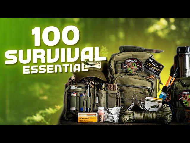 100 Essential Survival Gear & Gadgets You Must Have