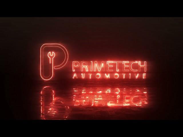 Rev Up Your Ride With Primetech Automotive's Captivating Animated Logo!