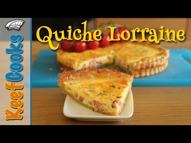 Best Quiche Lorraine Recipe - Quick and Easy #KeefCooks