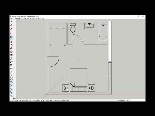 Importing DWG File into SketchUp | Interior Designers | AutoCAD Files