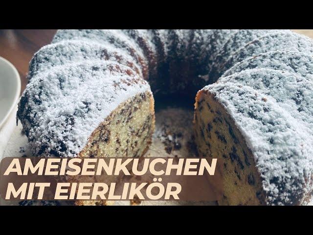 Ameisenkuchen mit Eierlikör - den liebt die ganze Familie!