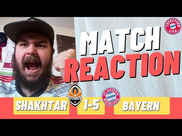 OLISEEE BRACE BABY!!!!! - Shakhtar Donetsk 1-5 Bayern Munich - Match Reaction