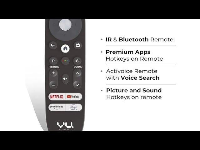 VU Q-LED IR Remote new model Vu (43 inches) Vibe Series QLED 4K Google TV 43VIBE24  #viralvideo