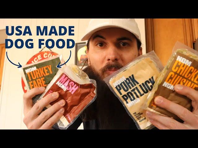 My Dog Tries Nom Nom - American Made Dog Food - Is It Worth It?