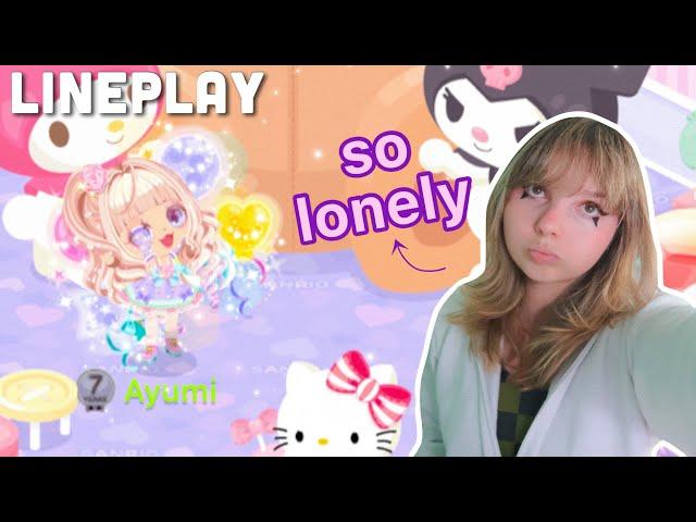 line play is so lonely….  (let’s play)