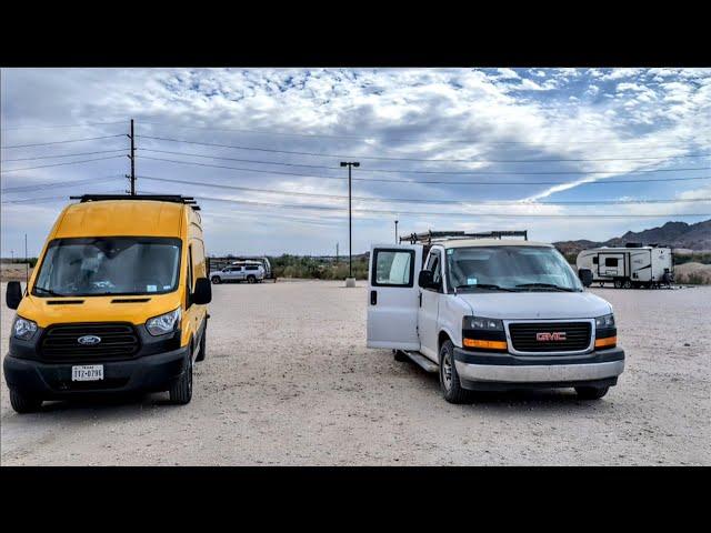 Casino Parking Lot For The Next 3 Days.  Van Life. March 2, 2025