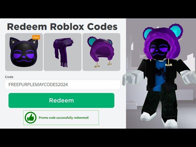 *NEW CODES* ALL NEW WORKING CODES FOR ROBLOX IN MAY 2024! ROBLOX PROMO CODES FREE ITEMS