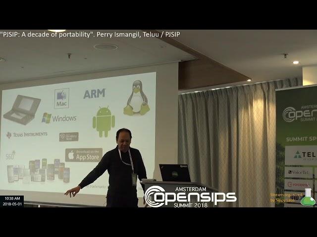 "PJSIP: A decade of portability". Perry Ismangil, Teluu / PJSIP