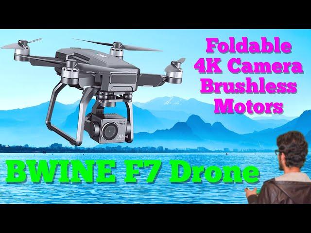 Bwine F7-GB2 Drone Review and Instructions, Really Close to Being A Great Drone! #BwineF7 #droneF7