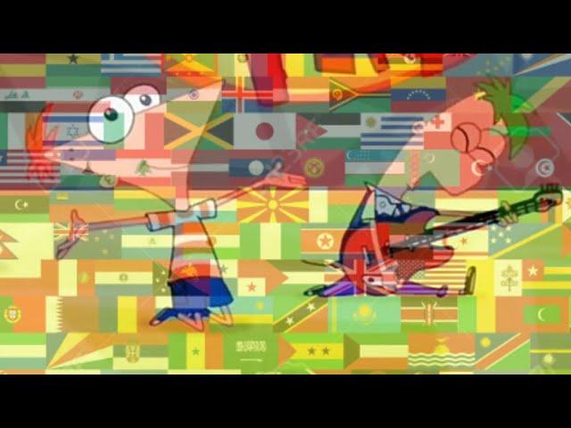 Phinies and Ferb "We're gonna do it all" Multilanguage (Alphabetical Order)