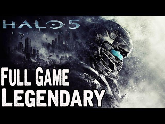 Halo 5 Guardians Full Game Walkthrough - No Commentary (#Halo5 Full Gameplay Legendary) 2015