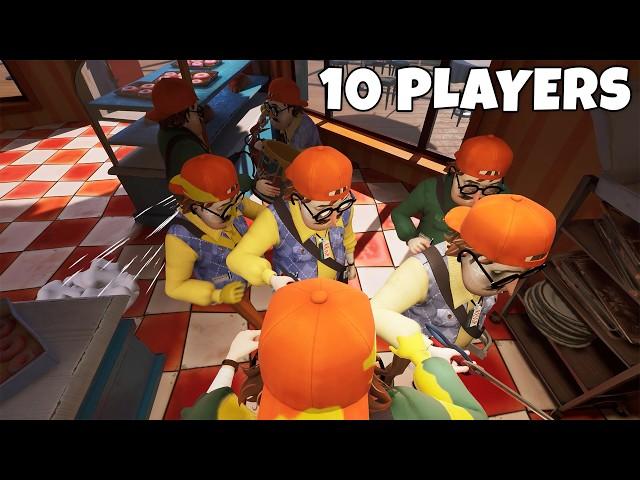 Hello Neighbor 2 Multiplayer | 10 Players (Full Game)