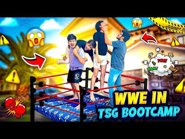 WWE ROYALE RUMBLE MATCH IN TSG BOOTCAMP TEAM JASH VS TEAM RITIK -TWO SIDE GAMERS