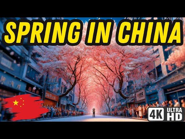 China's Breathtaking Spring Cherry Blossoms in Nanjing