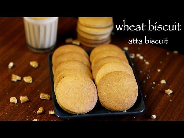 biscuit recipe | atta biscuits recipe | how to make wheat biscuits recipe