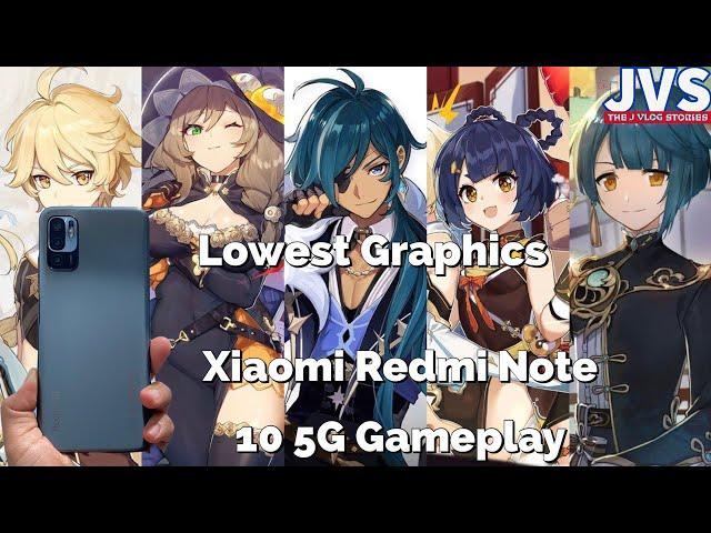 Xiaomi Redmi Note 10 5G Genshin Impact Gameplay - Filipino | Lowest Settings |