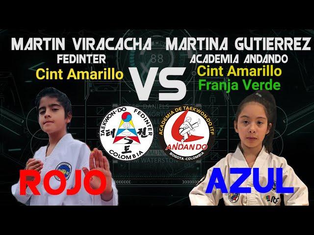 Final 1er Torneo Virtual Taekwon-Do ITF Colombia