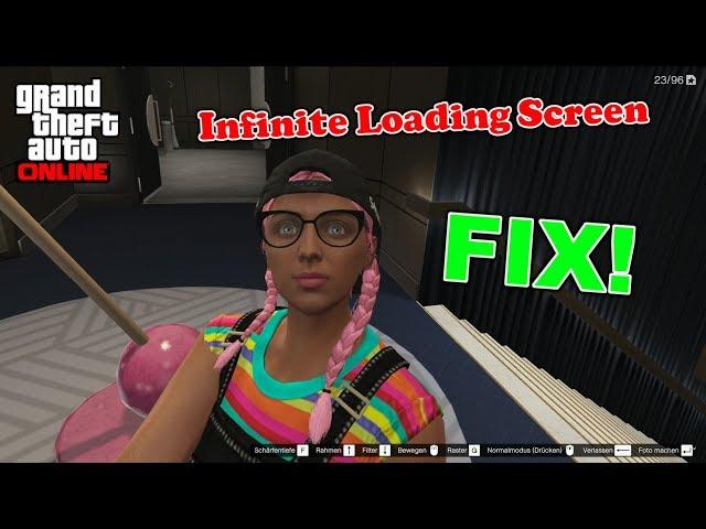 GTA Online infinite Loading Screen FIX!